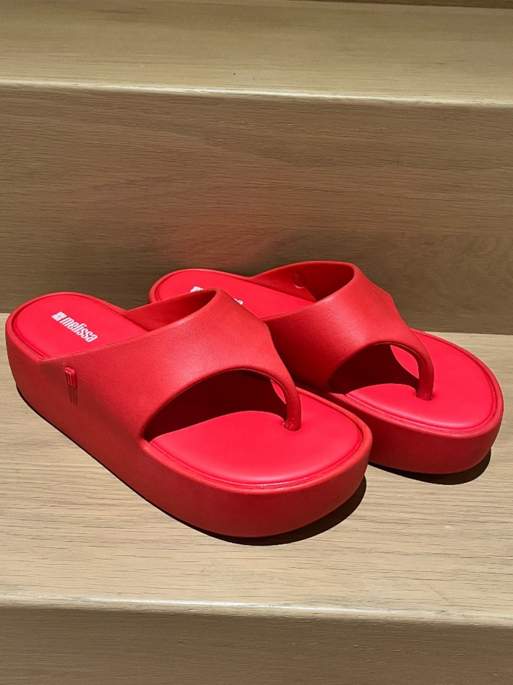 Melissa Free Thong Platform Flip Flops